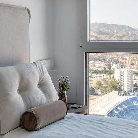 Appartement Skyline 9 Pool & Parking Free Málaga